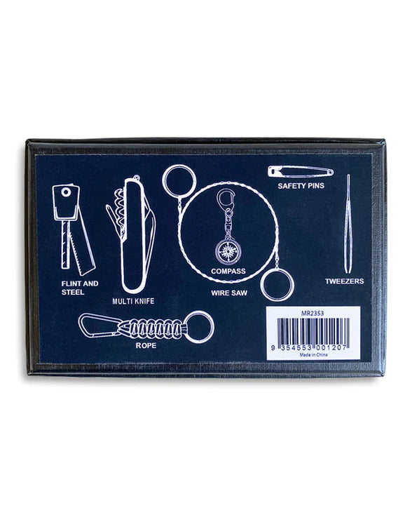 Men's Republic - Outdoor Survival Kit (7 Piece)