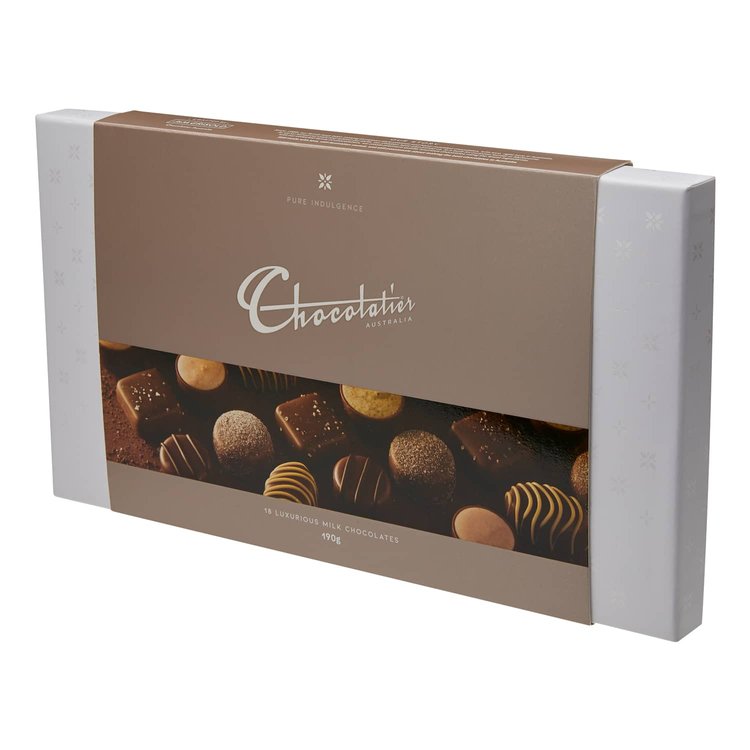 190g Pure Indulgence Milk Chocolates