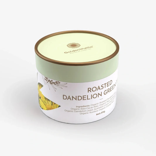 Roasted Dandelion Green Tea - Golden Wattle Tea